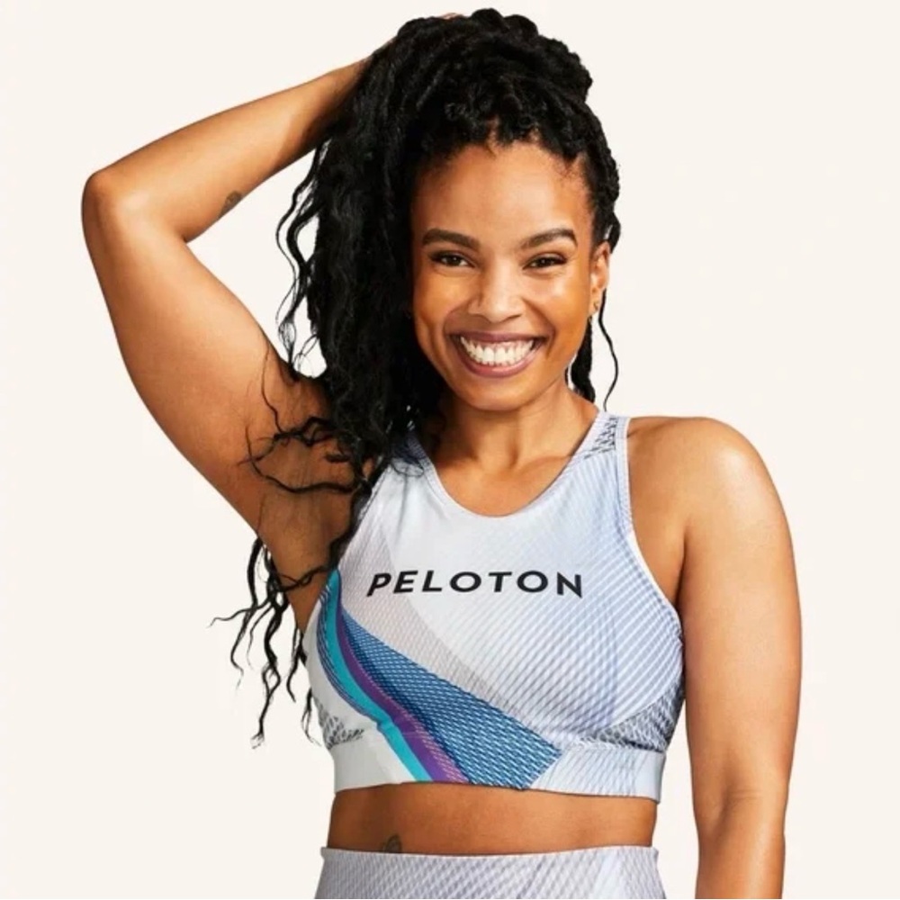 Peloton Women's Dynamic Blue Sports Bra